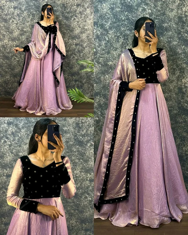 NEW LAUNCHING BEAUTIFUL PARTY WEAR
- Lilac, M