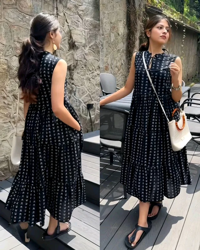 Style and comfort even in the summer heat - Black, M