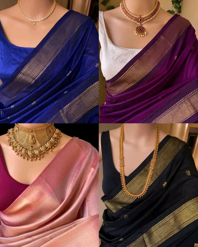 Trendy Pretty Saree - Pink, Free Size