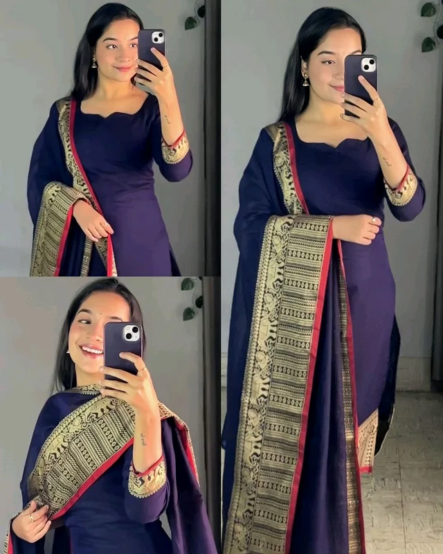 New Super Trendy Traditional Outfit - Green, S