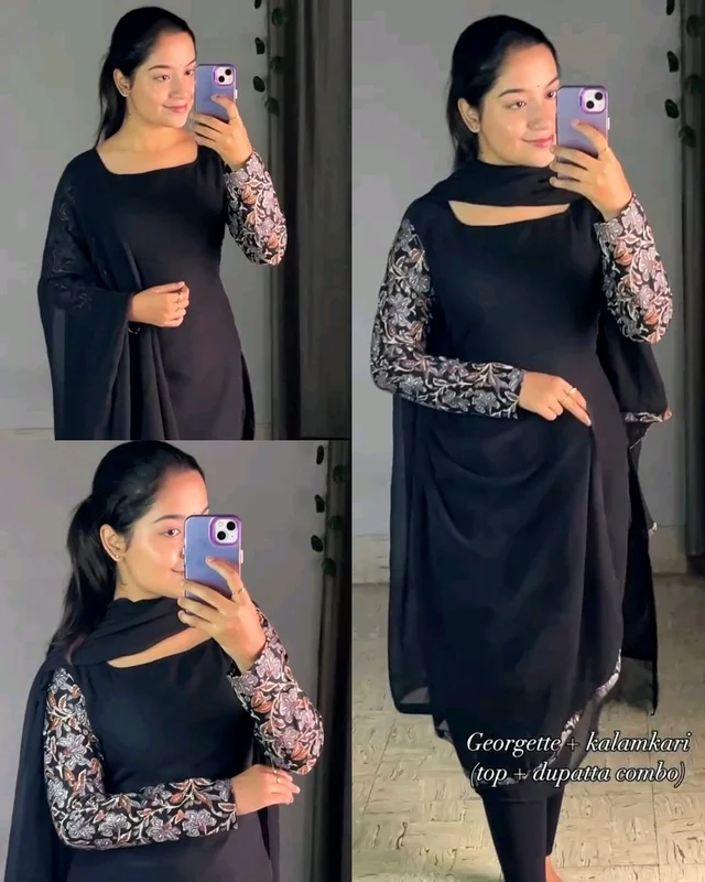 NEW LAUNCHING EXCLUSIVE SUMMER KURTI+DUP COLLECTION
- Periwinkle, XL