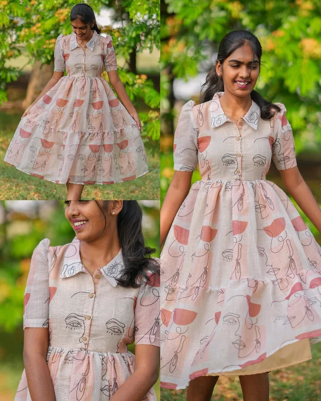 Launching this pretty printed dress and styles that are light weight and breathable Maxi can never be boring! ๐ - Merino, XL