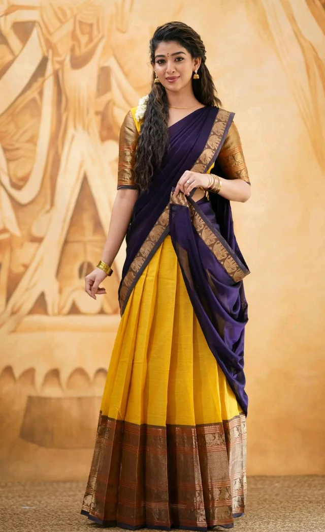 South Indian Traditional Half Saree