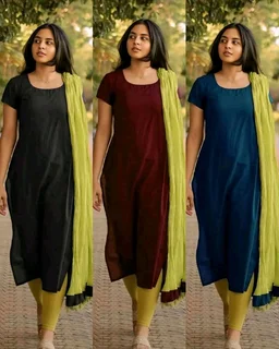 Trisha Mam Recreaton Launching Beautiful kurti With Dupatta For Women
- Purple, M