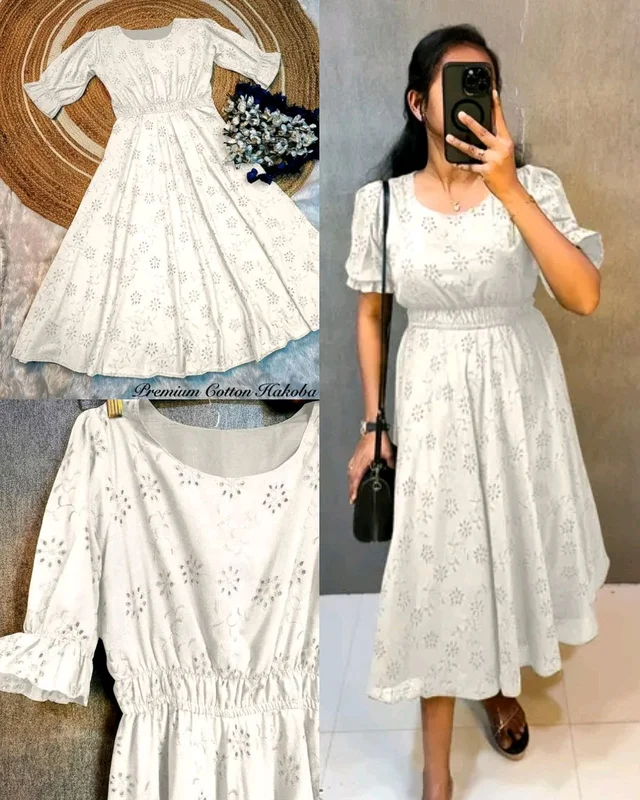 Amaran Sai Pallavi mam Inspired Outfit - White, M