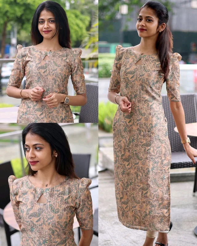 Pretty Premium Kurti - Bone, 2XL