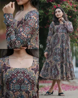 Perfect for various occasions western dresses, from casual outing
- 2XL