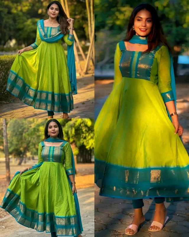 New Super Trendy Traditional Outfit - Green, 3XL