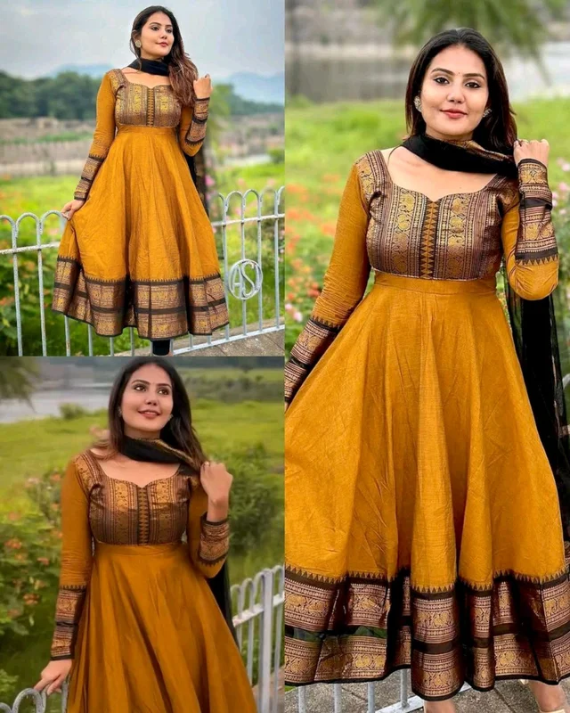 New Super Trendy Traditional Outfit - Web Orange, S