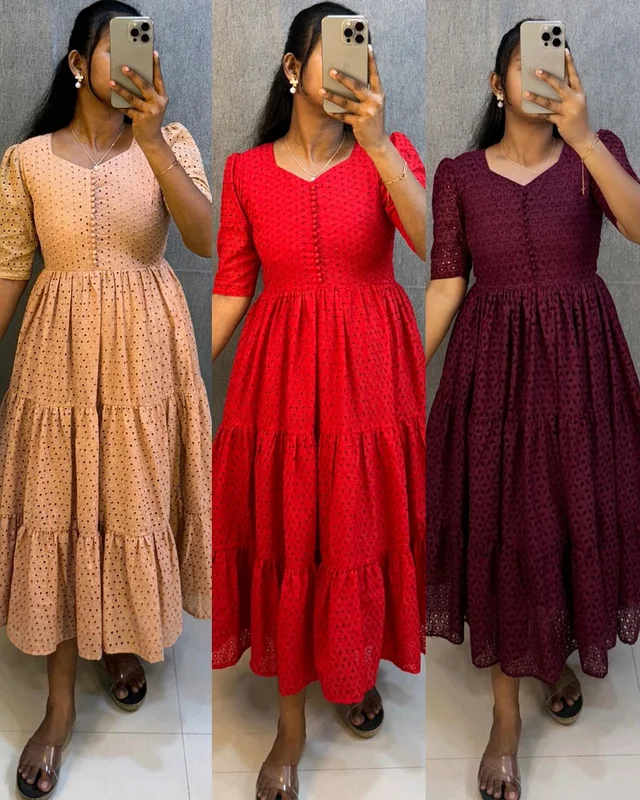 Hakoba 3 layer Gown With One Side Pocket
- Choco, S