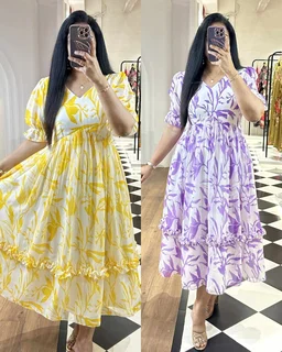 SUMMARY SPECIAL FROCKS HAVEY GERORRGET - Purple, S