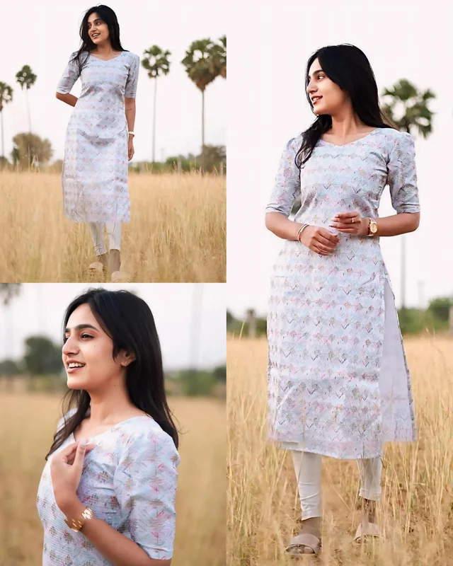 stylish at summer Season for rich wardrobe (Only Kurti) - 4XL