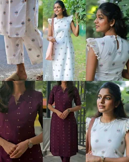 Launching exclusive Daily college & office wear Co-ord Set outfit relaxed & comfort fit - Cream, M