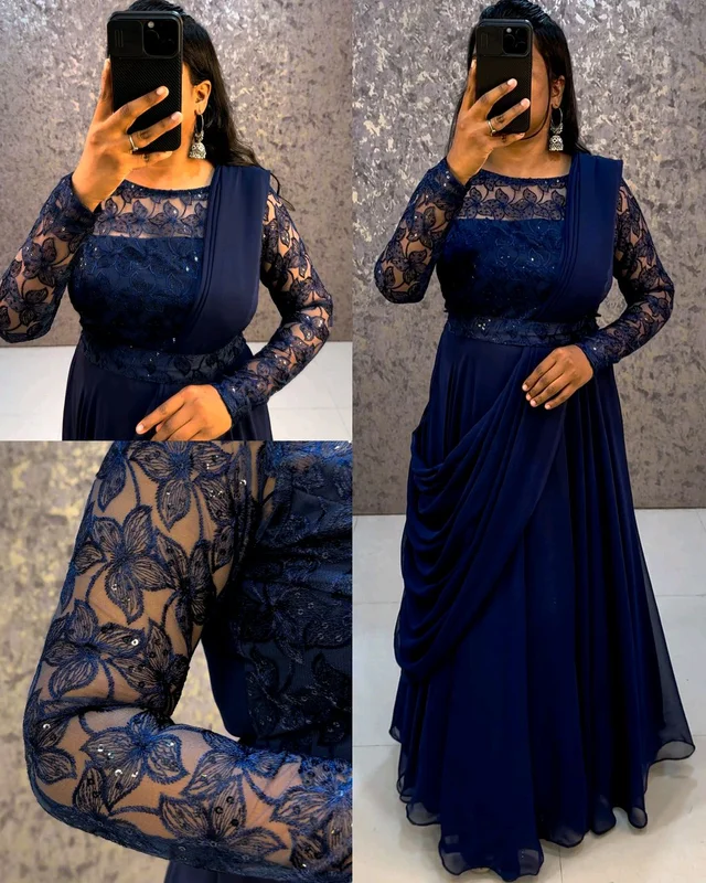 Budget friendly Party Gown + Belt + Dupata😍
- Siren, S