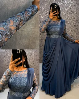 Budget friendly Party Gown + Belt + Dupata😍
- Siren, S
