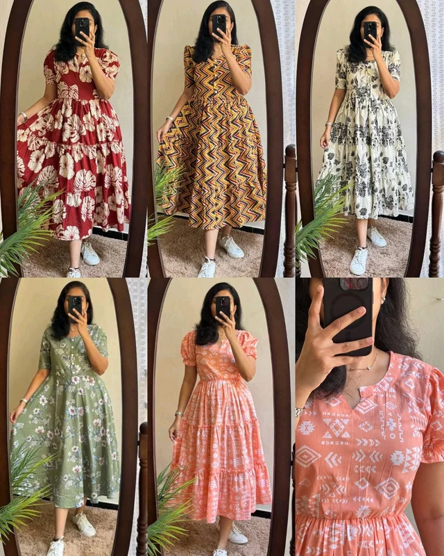 Beautiful Our Soft Cotton Maxi Outfit✨
- Green, M