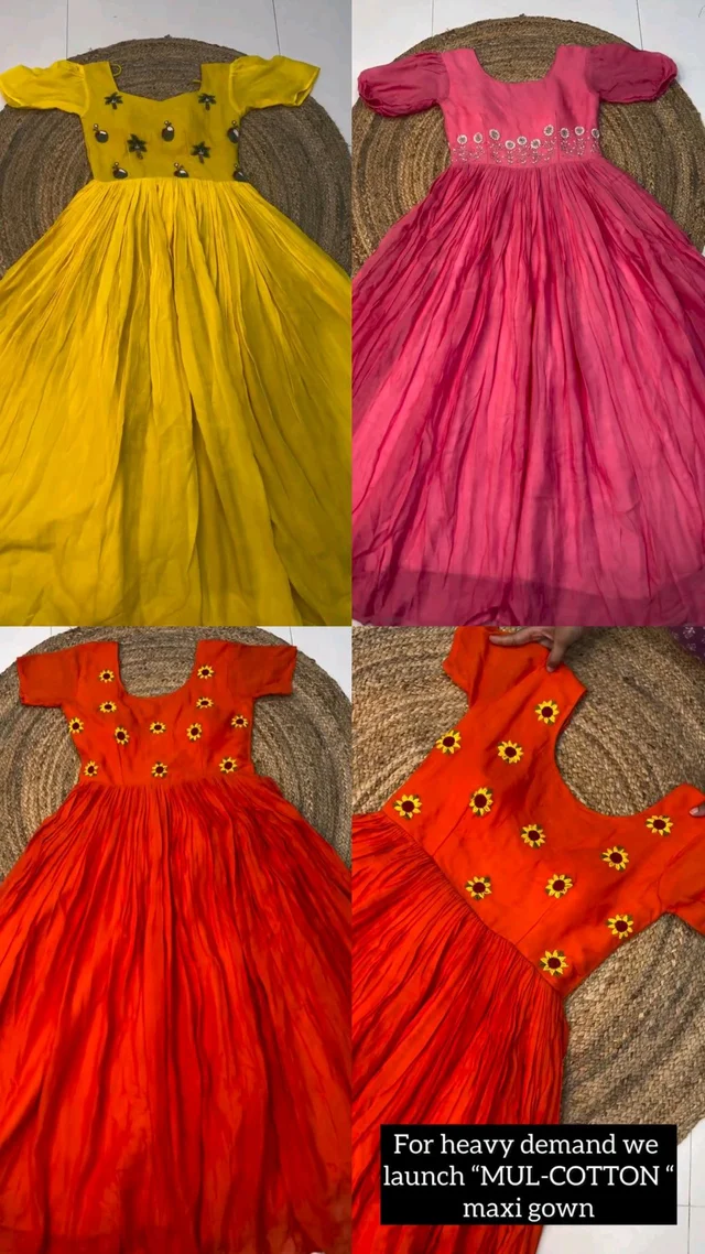 Beautiful Stylist Gown with Handowk – Elegance & Comfort - Yellow, 2XL