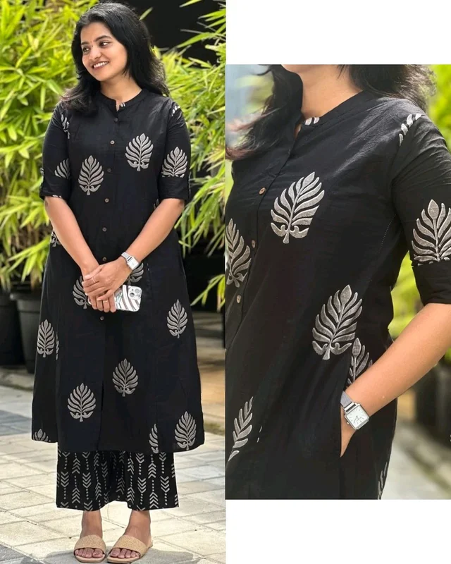 Launching exclusive Daily college & office wear Co-ord Set outfit relaxed & comfort fit
- Black, M