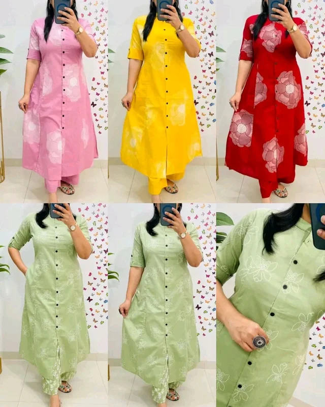 Launching exclusive Daily college & office wear Co-ord Set outfit relaxed & comfort fit
- Pink, M