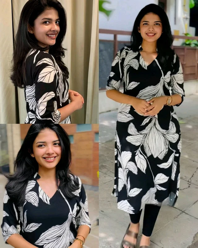 Pretty Daily college & office wear Kurti - Black, XL
