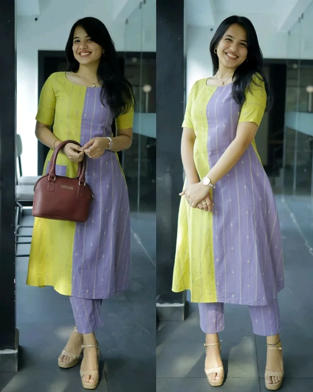 Launching exclusive Daily college & office wear Co-ord Set outfit relaxed & comfort fit
- S