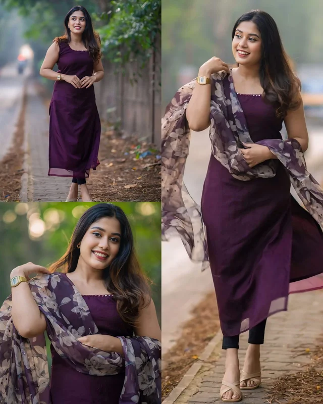 Elegance with Modern Kurti With Dupatta - XL