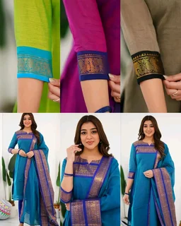 New Super Trendy Traditional Outfit - Green, S