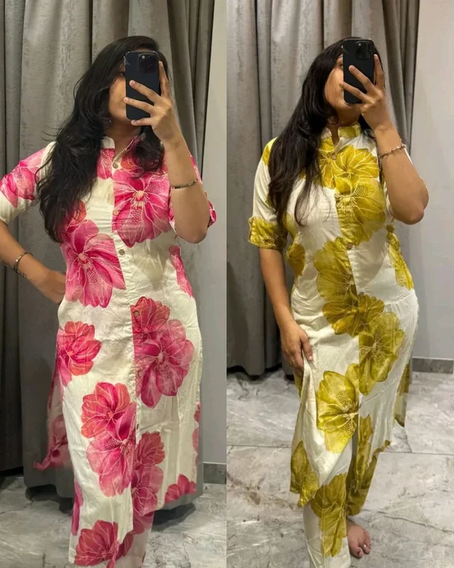 Launching exclusive Daily college & office wear Co-ord Set outfit relaxed & comfort fit - Luxor Gold, S