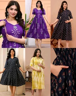Feeding / Maternity Wear Gown - Wine with Collar, M