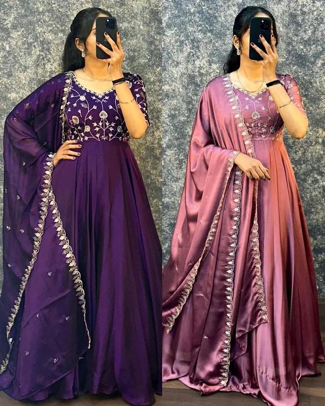 NEW LAUNCHING THIS FESTIVAL SEASON SILK - Onion, S