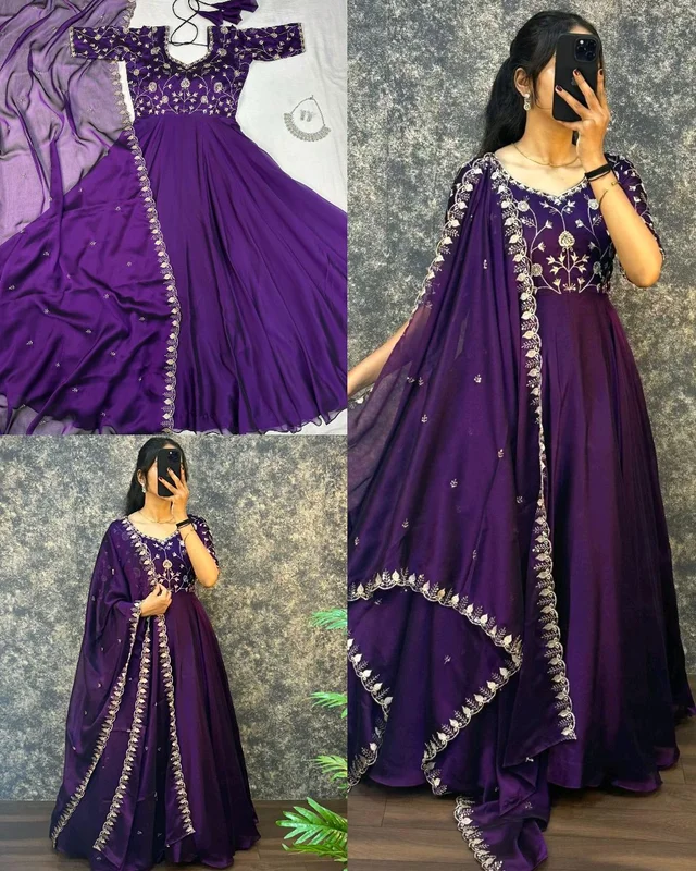 NEW LAUNCHING THIS FESTIVAL SEASON SILK - Pigment Indigo, M