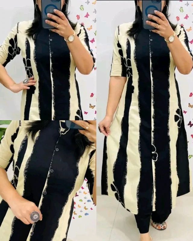 Trendy daily college & office wear Co-ord Set outfit relaxed & comfort fit - Black, L
