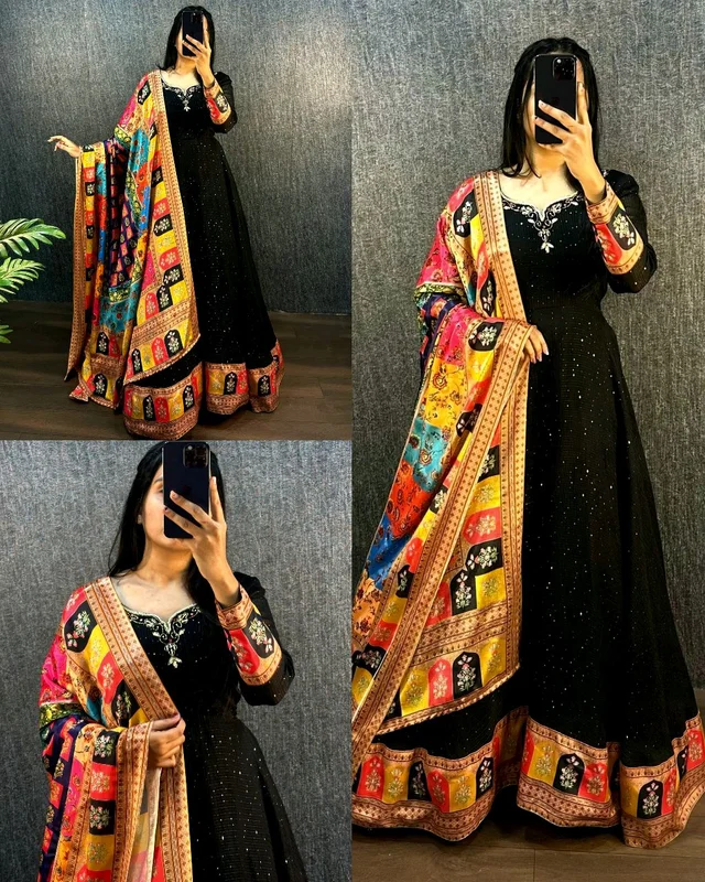 Black Beauty💣 With Colours - Black, 2XL
