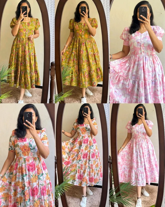 Introducing Beautiful prints of pure and rich Soft Cotton - Yukon Gold, S
