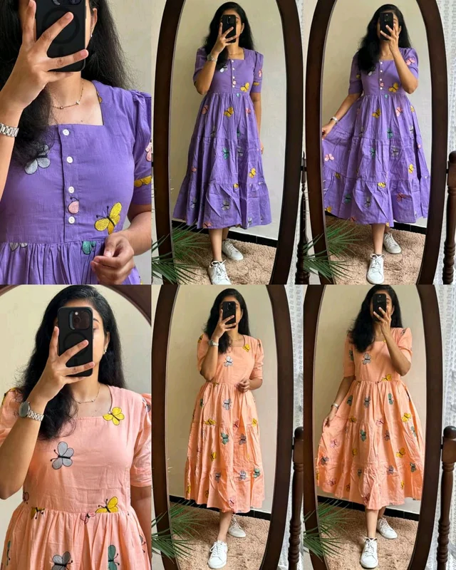 Introducing Beautiful prints of pure and rich Soft Cotton
- Electric Violet, S