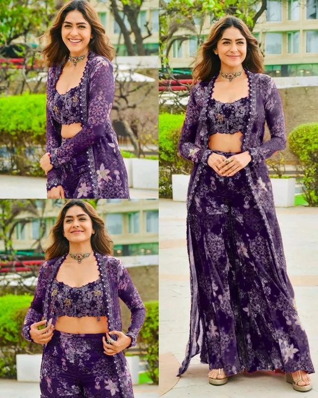 Designer Sharara Set - Cabaret, 2XL