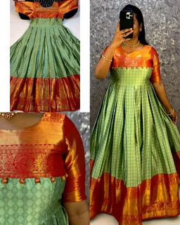 Launching Traditional gown for Diwali
- Green, S
