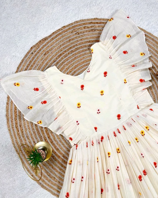 Stylish | Comfortable | Trending | Frock
- L