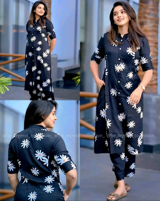 Trendy daily college & office wear Co-ord Set outfit relaxed & comfort fit
- 3XL