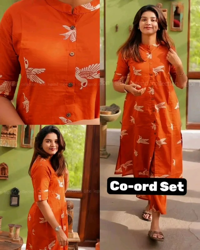Trendy daily college & office wear Co-ord Set outfit relaxed & comfort fit
- XS