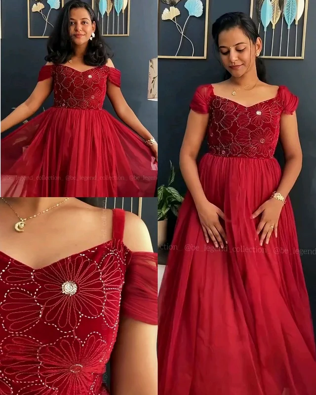 Trendy Partywear Gown for Women
- M