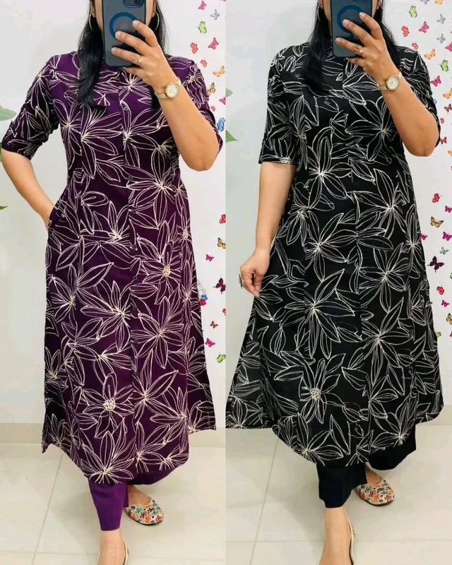 Trendy daily college & office wear Co-ord Set outfit relaxed & comfort fit - Purple, L