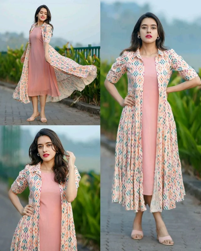 Stylish party wear western Dress for Women - L