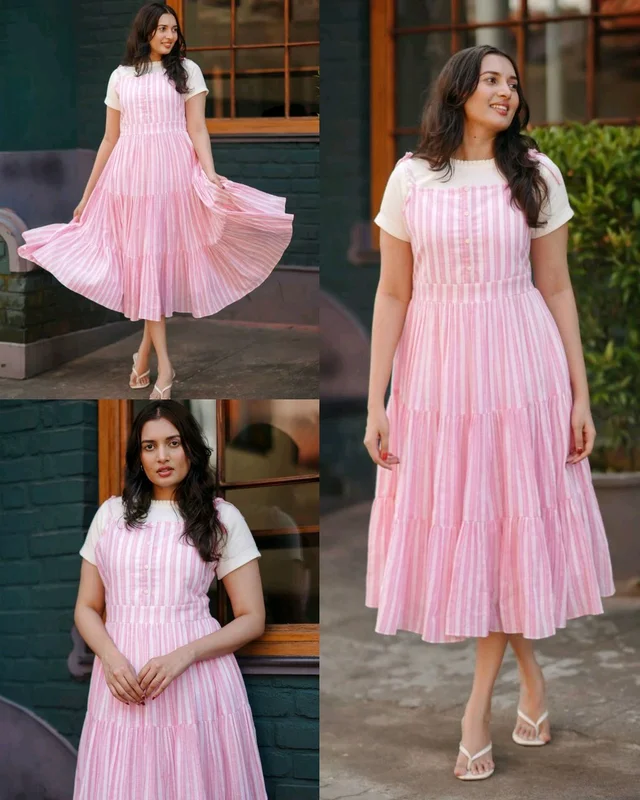 Classy Fashionable High Quality Women Western Wear Rayon Dresses - 2XL