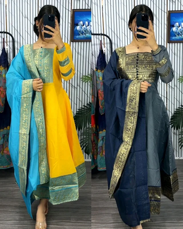 New Super Trendy Traditional Outfit - Yellow, 3XL