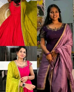 Vichitra Silk Fabric with Maggam Work, huge 8 mtrs flair, stunning design, perfect for special occasions like Elegant look, rich texture, and beautiful Maggam embroidery details make it extraordinary - Teal, M