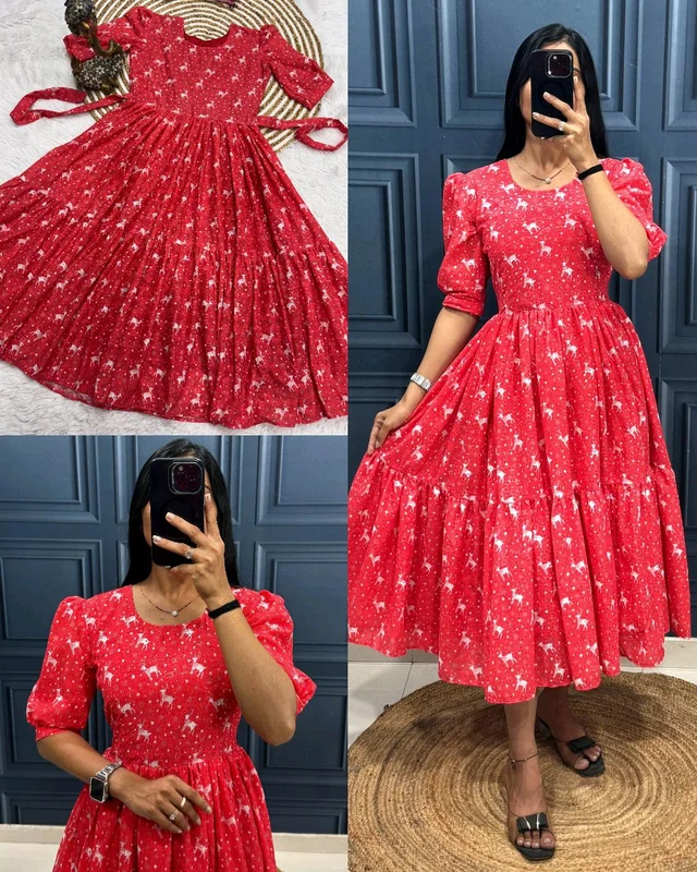 Introducing Christmas Special Hakuba Maxi Dress๐งโ๐๐ฒ๐
๐
- Red, S