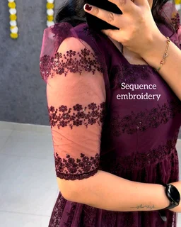 Launching beautiful flower-embroidery sequence work frocks to make your princess look even more cute and pretty
- Choco, S