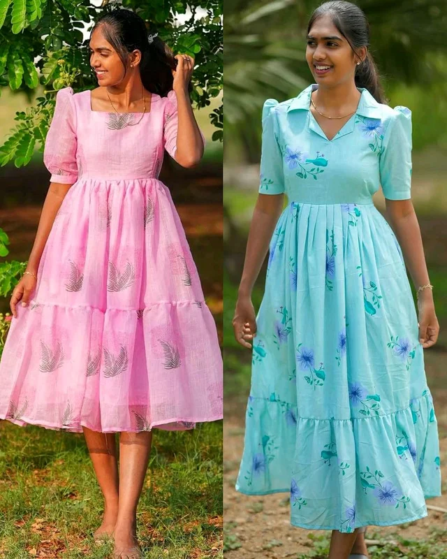 Stylish Traveling Best Comfy Look Maxi - Sky Blue, XL