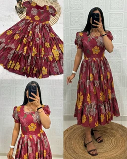 Trendy Bueatiful Maxi - Yellow, S
